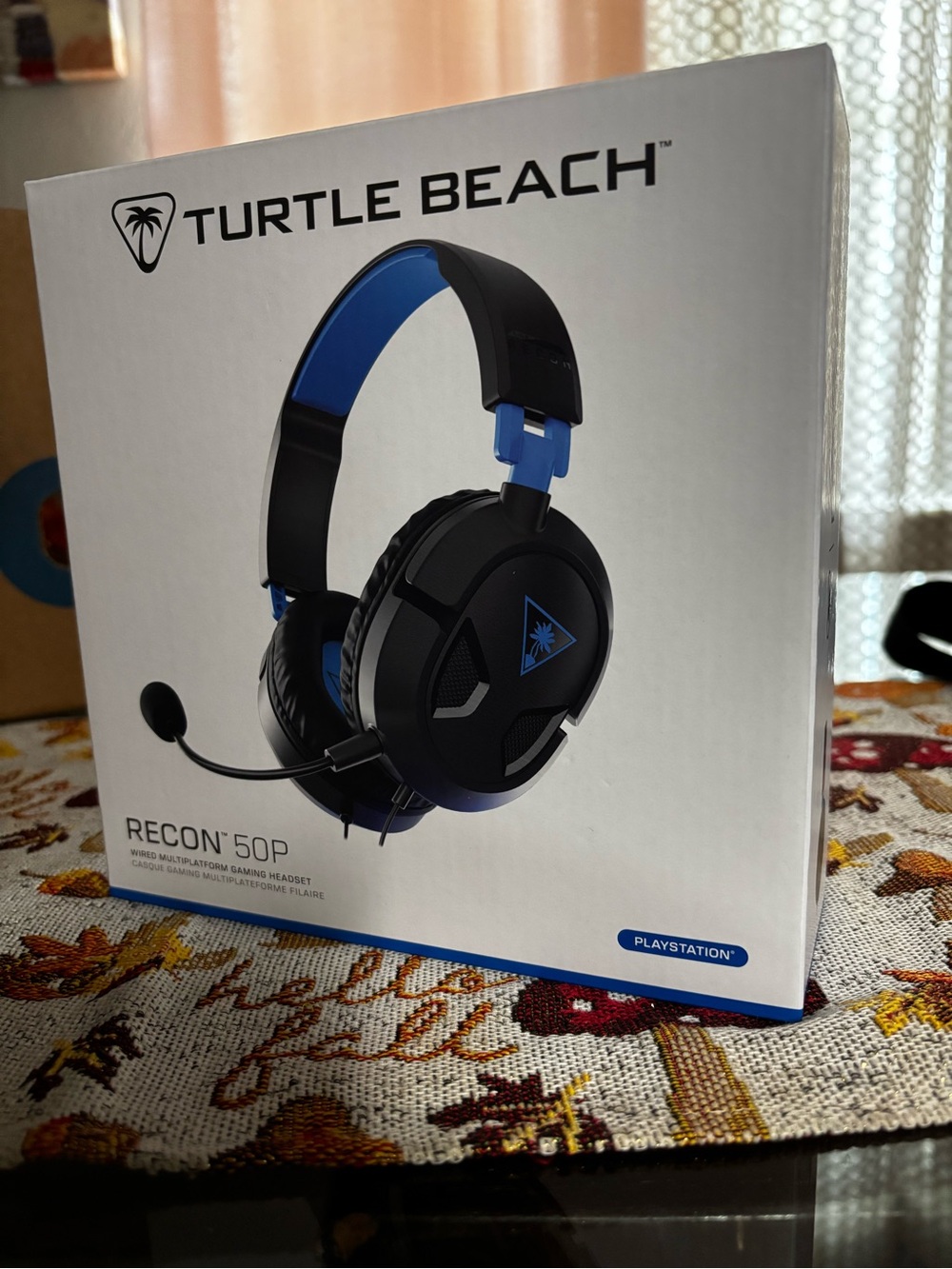 Turtle Beach Recon 50P Over-Ear Gaming Headset - Black & Blue
